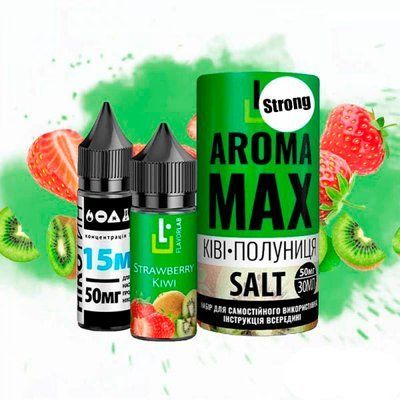 Рідина Самозаміс Flavorlab Aroma MAX 30мл 50мг Kiwi Strawberry Ківі Полуниця 79861 фото