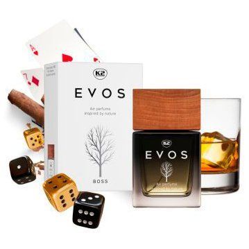 Ароматизатор воздуха спрей K2 Evos - Boss Деревянный V054 (К20486) 63221 фото