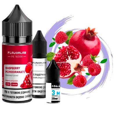 Жидкость Самозамес Flavorlab PE10000 30ml Raspberry Pomegranate 79634 фото