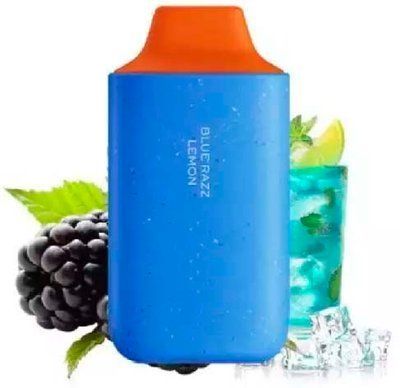 Vozol Star 7000 Blue Razz Lemon (Черника лимон) 74534 фото