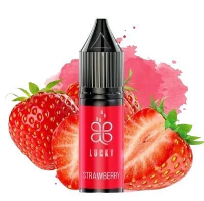 Lucky рідина 15 ml 50 mg Strawberry Полуниця 86563 фото