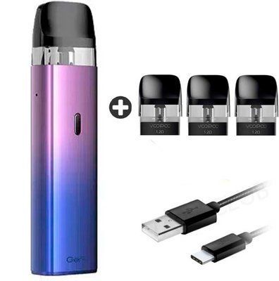 Многоразовый Pod-Набор Voopoo Vinci SE 900mAh 2мл (Картриджей 1.2 ОМ 3 шт) Provence Purple 67647 фото
