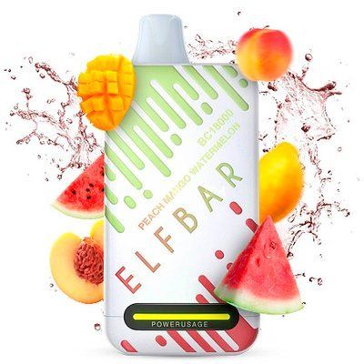 Elf Bar BC 15000 18ml Peach Mango Watermelon (Персик Манго Арбуз) Два режима 67729 фото