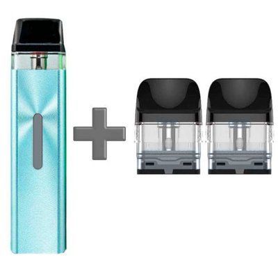 Многоразовый Pod-Набор Vaporesso Xros Mini 1000mAh 2 мл (Картриджей 1 ОМ 3 шт) Sierra Blue Сьерра Синий 66710 фото