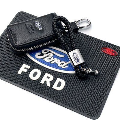 Автонабір №33 для Ford / Килимок панелі / Брелок та чохол для автоключів з логотипом 53320033 фото