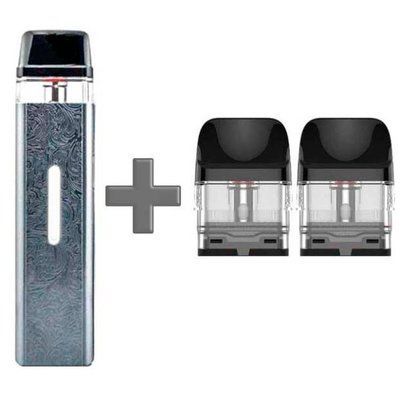 Многоразовый Pod-Набор Vaporesso Xros Mini 1000mAh 2 мл (Картриджей 1 ОМ 3 шт) Silver Серебряный (limited edition) 66713 фото