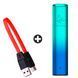 Многоразовая система MATE 500 mAh Без Картриджа Blue Green 67444 фото