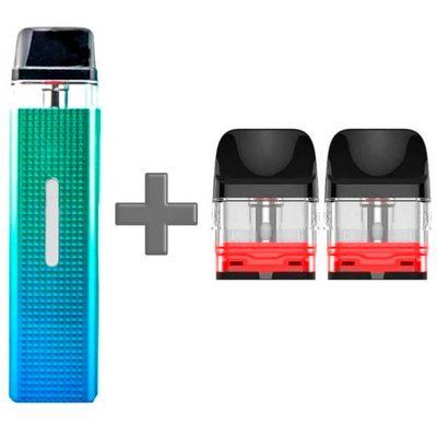 Многоразовый Pod-Набор Vaporesso Xros Mini 1000mAh 2 мл (Картриджей 1 ОМ 3 шт) Lime Green Лимонно-Зеленый 67046 фото