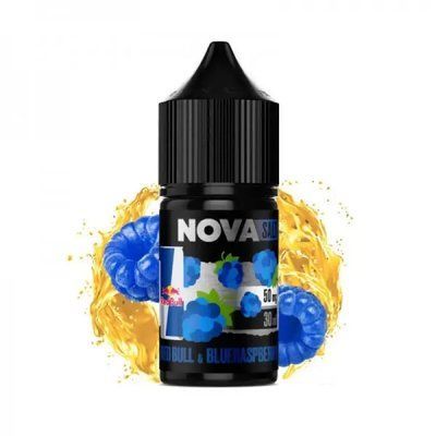 Рідина NOVA від Chaser 30 ml 50 mg Red Bull Blue Raspberry Ред Булл Блакитна Малина 66696 фото