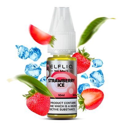 Elf Liq жидкость 10 ml 50 mg Strawberry Ice Колубника со льдом 66408 фото