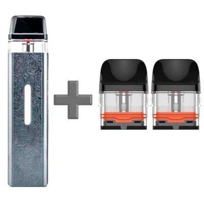 Многоразовый Pod-Набор Vaporesso Xros Mini 1000mAh 2 мл (Картриджей 0.8 ОМ 3 шт) Silver Серебряный (limited edition) 66714 фото