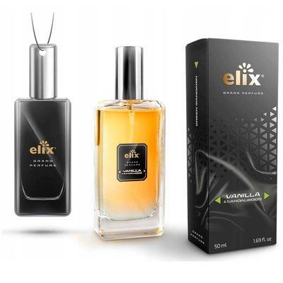 Ароматизатор повітря спрей Elix Vanilla + Картонний саше 50 мл 63508 фото