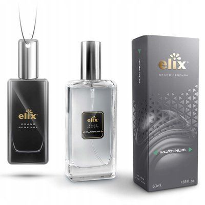 Ароматизатор повітря спрей Elix Platinum + Картонний саше 50 мл 63509 фото
