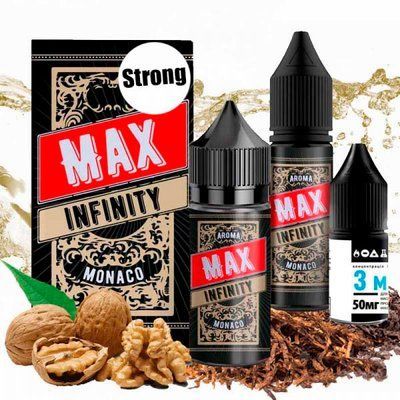 Жидкость Самозамес Flavorlab Infinity MAX 30мл 50мг Monaco Табак с орехом 79871 фото