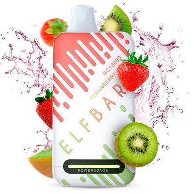 Elf Bar BC 15000 18ml Strawberry Kiwi (Клубника Киви) Два режима 67734 фото