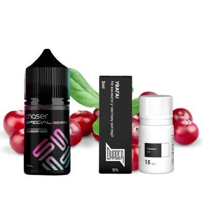 Рідина Chaser Самозаміс Special Berries Cranberry Mint Журавлина та м'ята 84825 фото