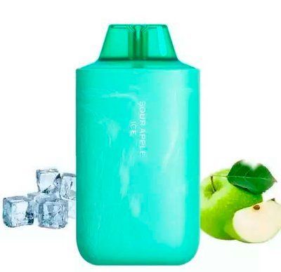 Vozol Star 7000 Sour Apple Ice (Кислое яблоко) 74542 фото