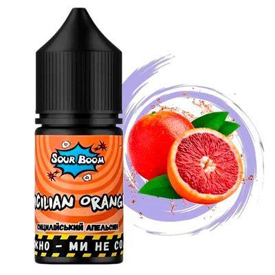 Рідина Sour Boom Chaser 30 ml 50 mg Sicilian Orange (Сицилійський Апельсин) 67314 фото