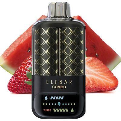 Elf Bar Combo 20000 Watermelon & Strawberry Арбуз & Клубника 80993 фото