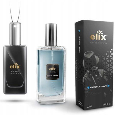 Ароматизатор повітря спрей Elix Gentleman + Картонний саше 50 мл 63512 фото