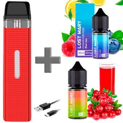 Набор Vaporesso Жидкостей и картриджей LostMary от ElfLiq 30 мл 2 шт (Вкусняшка) 86867 фото