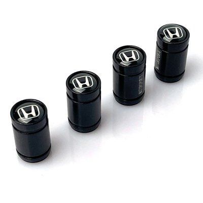 Защитные колпачки на ниппеля Honda Черные 4 шт S4C_caps_Honda фото
