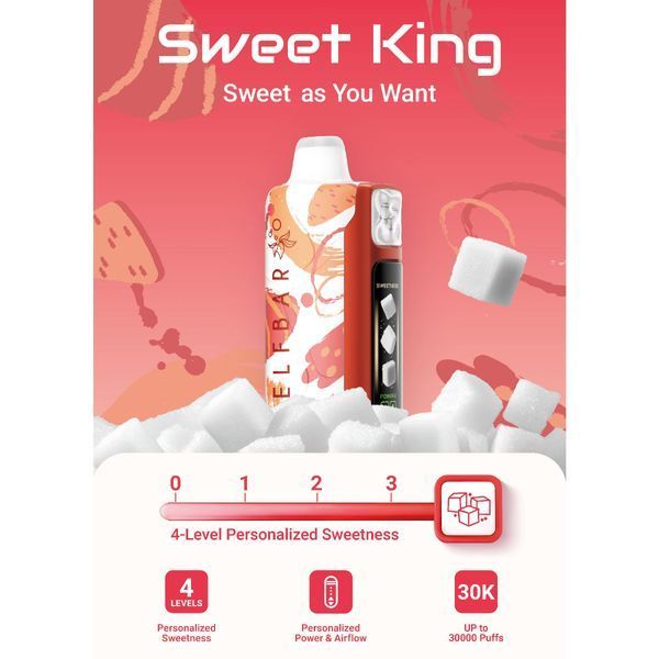 ЕІf Ваг Sweet King 30000 Pear Soda (Грушевая Газировка) 89834 фото