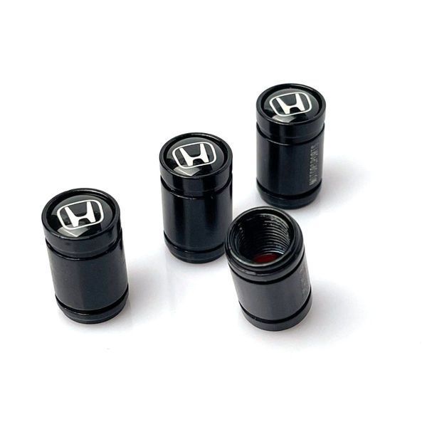 Защитные колпачки на ниппеля Honda Черные 4 шт S4C_caps_Honda фото