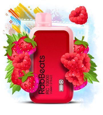 RabBeats (Elf Bar) RC10000/18ml Yummy Strazz Клубника Малина 79683 фото