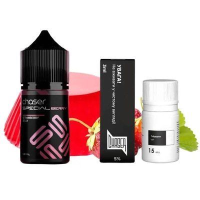 Жидкость Chaser Самозамес Special Berries Strawberry Jelly Клубничное желе 84830 фото