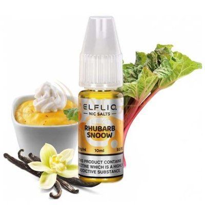 Elf Liq жидкость 10 ml 50 mg Rhubarb Snoow Ванильное Мороженое 71311 фото