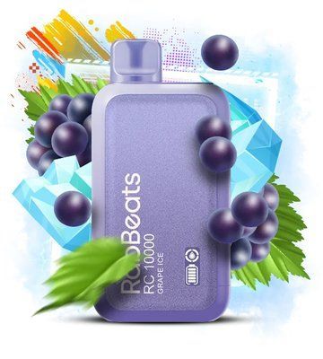 RabBeats (Elf Bar) RC10000/18ml Grape Ice Виноград Лед 79685 фото