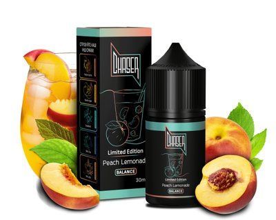 Chaser рідина 30 ml 50 mg Black Balance Peach Lemonade Персиковий лимонад (limited edition) 66589 фото
