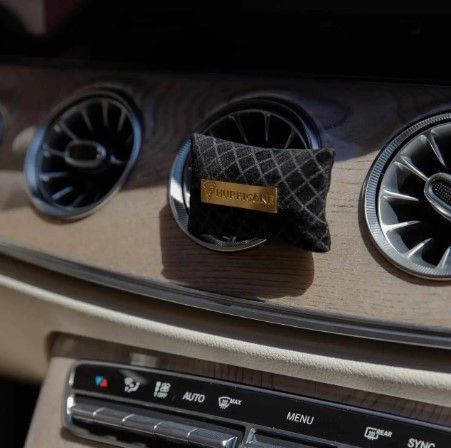 Ароматизатор автомобільний арома саші Hurricane Black Gold Premium ручної роботи 57700 фото