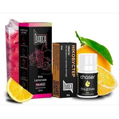 Рідина Chaser Самозаміс Black ULTRA Pink Lemonade 66982 фото