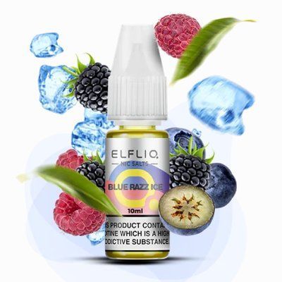 Elf Liq рідина 10 ml 50 mg Blue Razz Ice Блакитна Малина 80435 фото