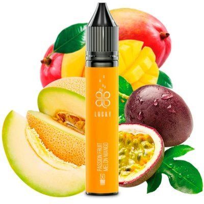 Lucky рідина 30 ml 50 mg Passion Fruit Melon Mango Драконів Фрукт Диня Манго 86464 фото
