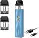 Багаторазовий Pod-Набір Vaporesso Xros 4 Mini 1000mAh 2 мл (Картриджів 1 ОМ 3 шт) Ice Blue Синій 80171 фото