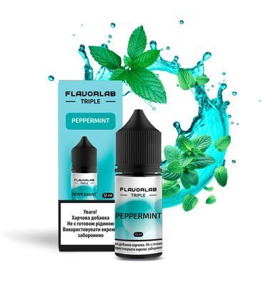 Рідина Самозаміс Flavorlab Triple 30ml Peppermint Перцева м'ята 89825 фото