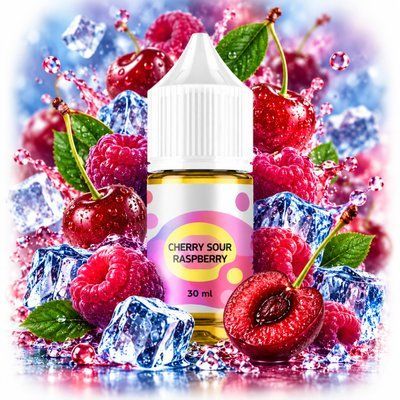 Elf Liq рідина 30 ml 50 mg Cherry Sour Raspberry Вишня Кисла Малина 111561 фото