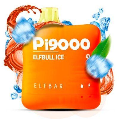 Elf Bar Pi9000 18 ml ElfBull ice Энергетик Со Льдом 66754 фото