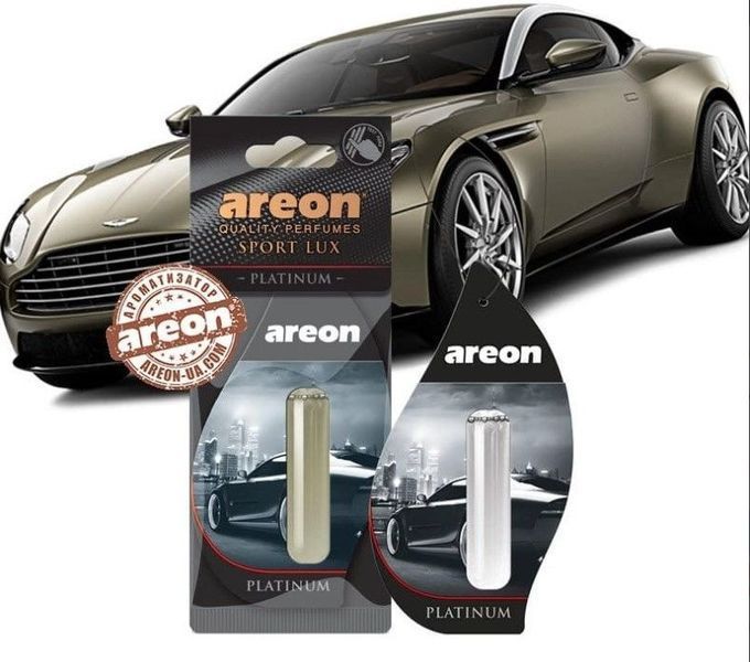 Набор Ароматизаторов воздуха Areon Car Perfume (Platinum) S4C_Vanilla Paradise фото