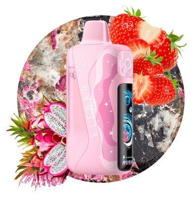 ЕІf Ваг Lush King 40000 Sour Strawberry Dragonfruit (Кисла Полуниця Пітахайя) 100375 фото