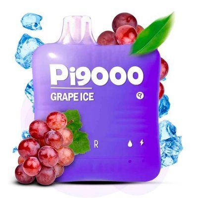 Elf Bar Pi9000 18 ml Grape Виноград лід 66755 фото