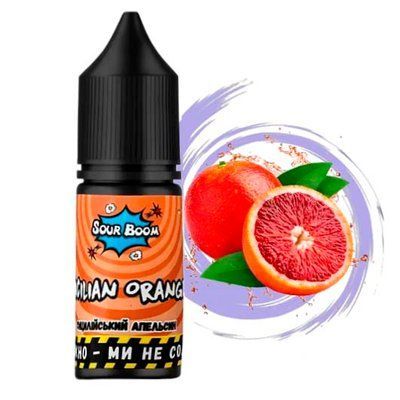 Рідина Sour Boom Chaser 15 ml 50 mg Sicilian Orange (Сицилійський Апельсин) 67323 фото