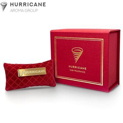 Ароматизатор автомобильный арома саше Hurricane Red Gold Premium ручной работы 57689 фото