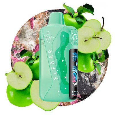 ЕІf Ваг Lush King 40000 Sour Apple Ice (Кисле Яблуко Лід) 100377 фото