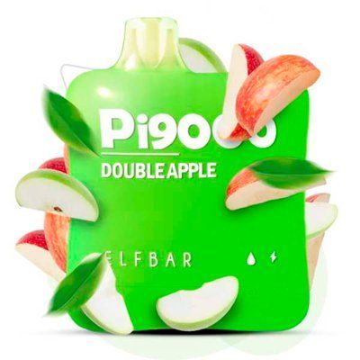 Elf Bar Pi9000 18 ml Green Apple Зелене яблуко 66757 фото