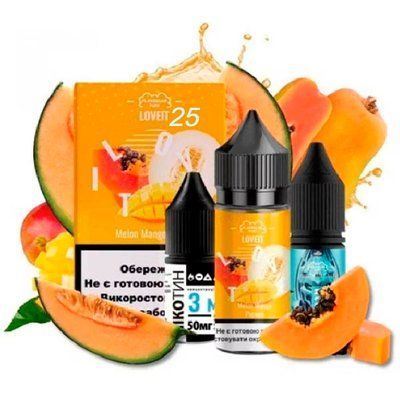 Жидкость Самозамес Flavorlab Love IT 30ml 25мг Melon Mango Papaya Дыня Манго Папайя 79833 фото