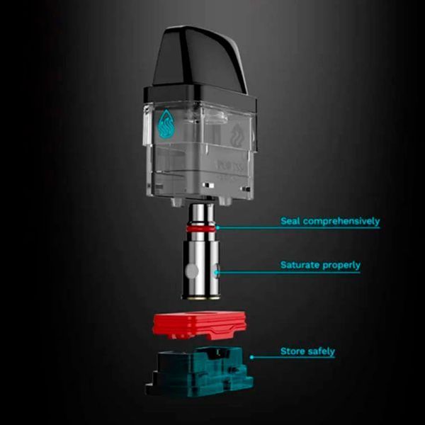Многоразовый Pod-Набор Vaporesso Xros Mini 1000mAh 2 мл (Картриджей 0.8 ОМ 3 шт) Синий 66334 фото